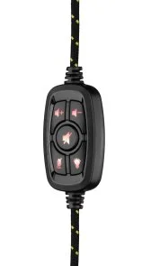 Фото: Гарнітура 2E Gaming HG315 7.1 Yellow (2E-HG315YW-7.1) № 8 | KTC