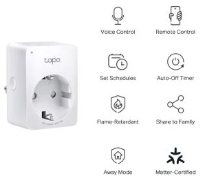 Фото: Смарт розетка TP-Link Tapo P100M № 2 | KTC