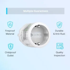 Фото: Смарт розетка TP-Link Tapo P115 (Tapo P115(1-pack)) № 4 | KTC