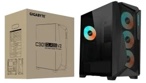 Фото: Корпус Gigabyte C301 Glass V2 Black with window (GIGABYTE C301 GLASS V2) № 8 | KTC