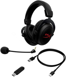 Гарнітура HyperX Cloud II Core Wireless Black (6Y2G8AA)