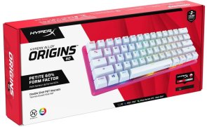 Клавіатура HyperX Alloy Origin 60 Red RGB ENG/RU USB Pink (572Y6AA)