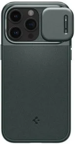 Фото: Чохол Spigen for Apple iPhone 15 Pro - Optik Armor MagFit Abyss Green (ACS06739) № 2 | KTC