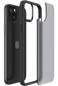 Чохол Spigen for Apple iPhone 15 - Ultra Hybrid Matte Frost Black (ACS06797)