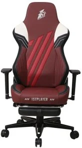Фото: Крісло 1stPlayer Duke Black/White/Red (Duke Black&White&Red) № 4 | KTC