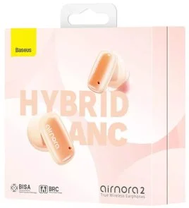 Фото: Навушники Baseus AirNora 2 TWS Orange (NGTW320207) № 7 | KTC