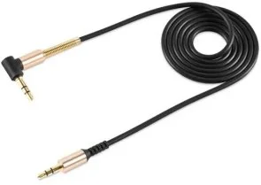 Фото: Кабель Hoco UPA02 Jack 3.5mm / Jack 3.5m 1m Black № 2 | KTC