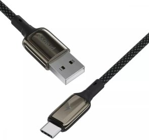 Кабель Proove Dense Metal 2.4A AM/Type-C 1m Black (CCDM20001201)