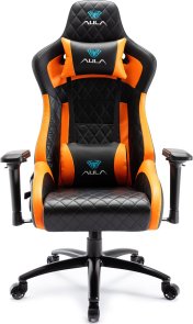 Крісло Aula F1031 Black/Orange (6948391286211)