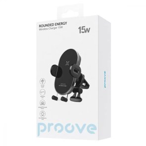 Кріплення для мобільного телефону Proove Rounded Energy 15W Black (WHRE15010001)