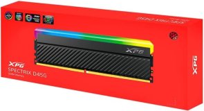 Оперативна пам’ять A-Data XPG Spectrix D45G RGB Black DDR4 1x8GB (AX4U36008G18I-CBKD45G)