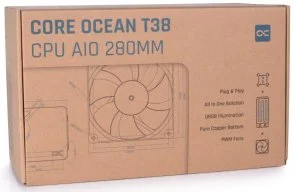 Фото: Система рідинного охолодження Alphacool Core Ocean T38 AIO 280mm (13053) № 6 | KTC