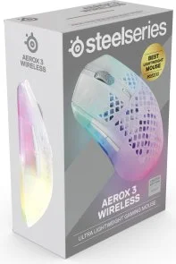 Фото: Миша SteelSeries Aerox 3 Wireless Ghost (62610) № 6 | KTC