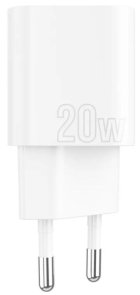 Зарядний пристрій Proove Silicone Power Plus 20W QC PD White (WCSP2011002)