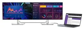 Фото: Монітор Dell U2424HE Black/Silver (210-BKJF) - 23.8" IPS / 1920×1080 / 120 Гц / Pivot / HAS № 7 | KTC