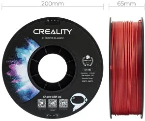 Фото: Пластик (філамент) для 3D друку Creality 3D ABS Filament Red (3301020032) № 4 | KTC