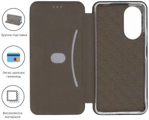 Фото: Чохол ArmorStandart for Oppo A58 4G - G-Case Black (ARM66480) № 3 | KTC