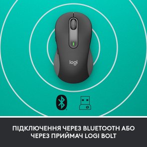  Миша Logitech Signature M650 L Graphite OEM (910-006348)