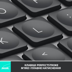 Клавіатура Logitech MX Keys Mini US/Ukr Graphite (920-010498)