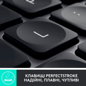 Клавіатура Logitech MX Keys Wireless for Mac Space Grey (920-009558)