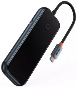 Фото: USB-хаб Baseus AcmeJoy 4 Port Dark Gray (WKJZ010013) № 3 | KTC