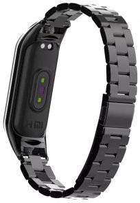 Ремінець PRC for Xiaomi Mi Band 8 - Stainless Stell Black