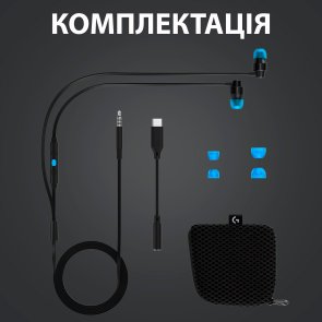 Гарнітура Logitech G333 Black (981-000924)