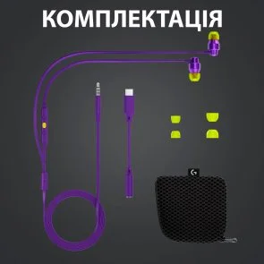 Фото: Навушники Logitech G333 Purple (981-000936) № 12 | KTC