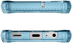 Чохол iTSkins for Samsung A15 - HYBRID R CLEAR Light Blue (SGA1-SPECM-LBLU)