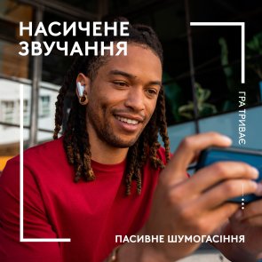 Навушники Logitech Fits Black (985-001182)