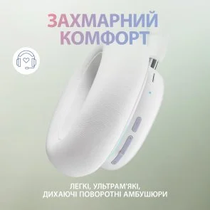 Фото: Гарнітура Logitech G735 Off White (981-001083) № 6 | KTC