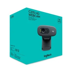 Фото: Web-камера Logitech C270 HD Black (960-001063) № 8 | KTC