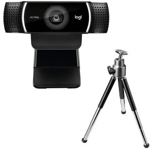 Фото: Web-камера Logitech C922 Pro Stream Black (L960-001088) № 3 | KTC