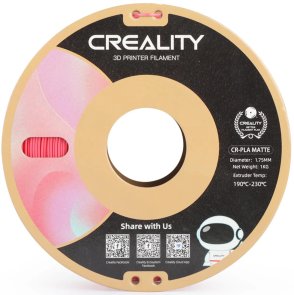 Філамент Creality 3D PLA Filament Matte Strawberry Red (3301010300)