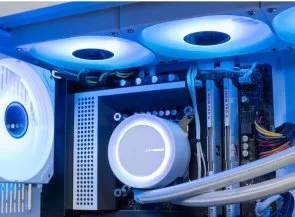 Фото: Персональний комп'ютер ARTLINE Gaming TANKWHITE (TankWhitev16) - AMD Ryzen 7 5700X / 32 ГБ DDR4 / PCI-E SSD 1 ТБ / Nvidia / GeForce RTX 4070 SUPER, 12 ГБ / AMD B550 / 750 Вт № 8 | KTC