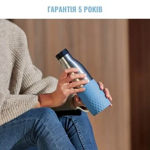 Фото: Термопляшка Tefal Bludrop Soft Touch 500 ml Blue (N3110710) № 11 | KTC