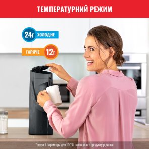 Термос Tefal Ponza Pump 1900 ml Black K3140114