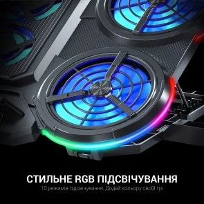 Фото: Підставка для ноутбука GamePro CP770 Black № 7 | KTC