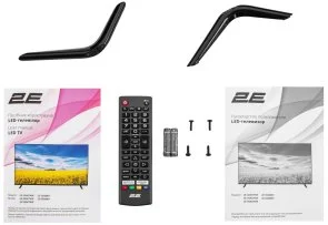 Фото: Телевізор DLED 2E 32A07KW (Smart TV, Wi-Fi, 1920x1080) № 12 | KTC