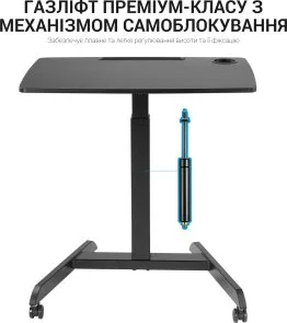 Фото: Стіл комп’ютерний OfficePro ODM380B № 7 | KTC