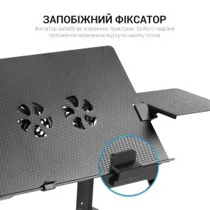 Фото: Підставка для ноутбука OfficePro CD1230 Black № 13 | KTC