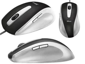 Фото: Миша Trust EasyClick Grey/Black (16535) № 2 | KTC
