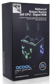 Фото: Система рідинного охолодження Alphacool Eisbaer Aurora HPE Edition 360 CPU AIO (11999) № 9 | KTC