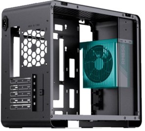Корпус Jonsbo U4 Mini Mesh Black with mesh seat panel (U4 Mini MESH Black)