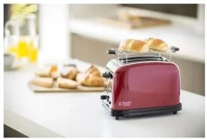 Фото: Тостер Russell Hobbs Colours Plus Flame Red (23330-56) № 8 | KTC