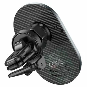Фото: Кріплення для мобільного телефону Hoco CA91 Magic Magnetic Wireless Fast Charging Gray (6931474753465) № 2 | KTC