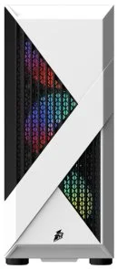 Фото: Корпус 1stPlayer F3-A-4F1-WH White with window № 9 | KTC