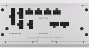 Фото: Блок живлення Corsair 750W RM750x Shift White (CP-9020273-EU) № 3 | KTC
