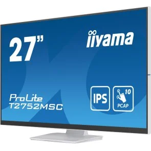 Фото: Монітор iiyama T2752MSC-W1 White - 27" IPS / 1920×1080 / 60 Гц № 3 | KTC