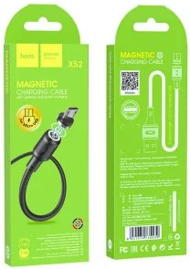 Фото: Кабель Hoco X52 Magnetic 2.4A AM/MicroB 1m Black (6931474735539) № 5 | KTC